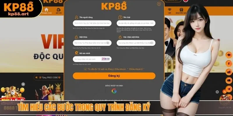 Tìm hiểu các bước trong quy trình đăng ký